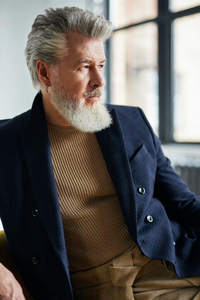 style barbe homme 50 ans long