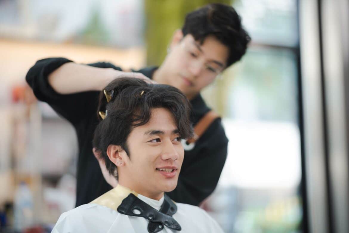 coupe coréen homme asiatique