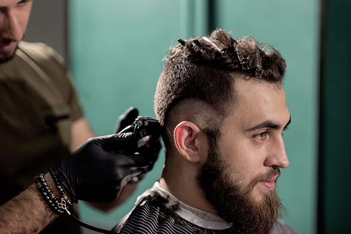 réalisation coupe mohawk homme