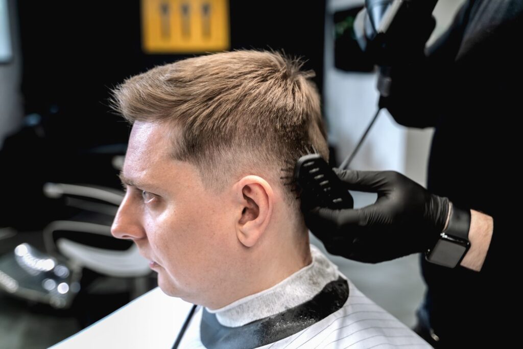 coupe homme dégradé 3 6 9