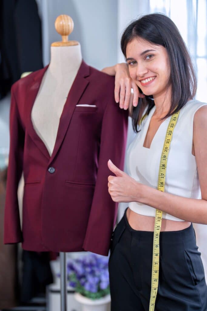 devenir tailleur costume femme