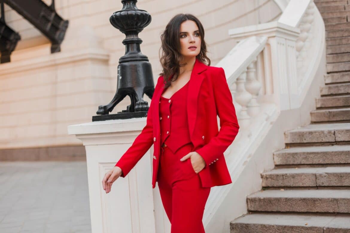 ensemble tailleur pantalon veste gilet