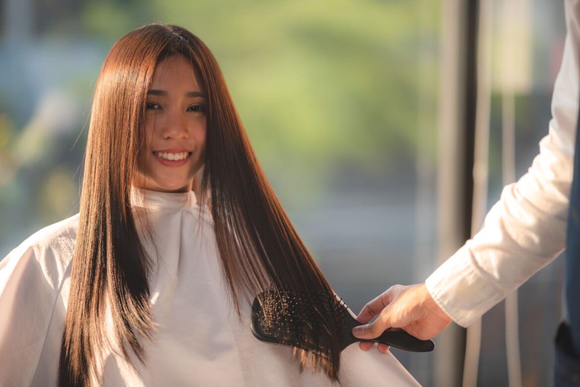 coupe dégradée cheveux longs fins