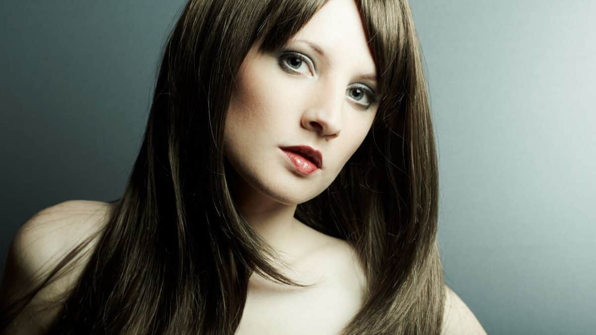 frange rideau longue look capillaire